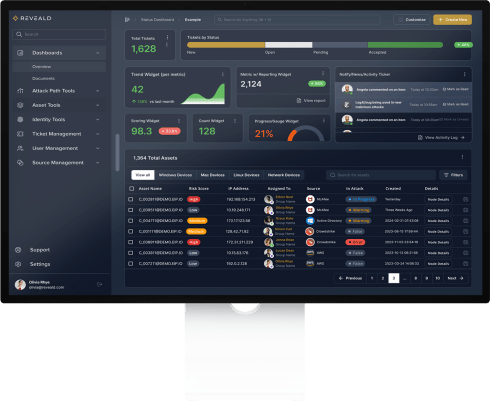 Epiphany Intelligence Platform dashboard